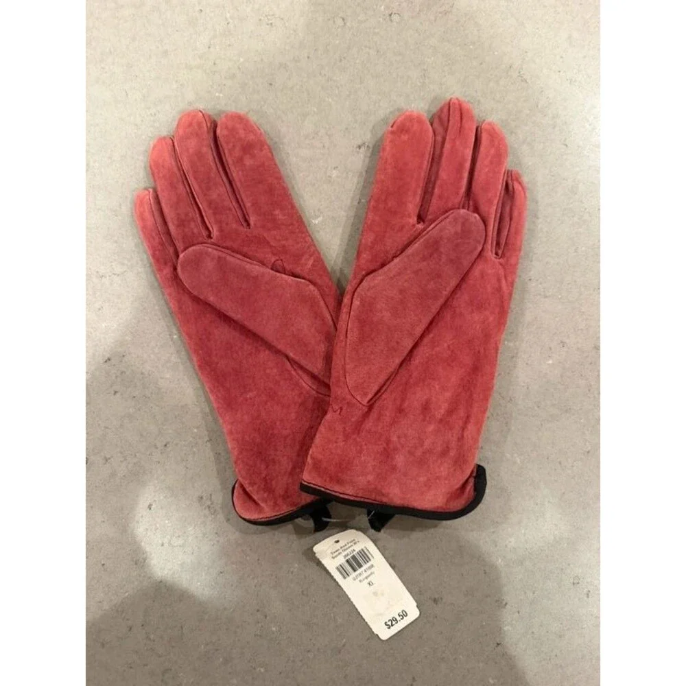 Vintage 90s L.L. Bean Town & Field Suede Gloves NWT Deadstock